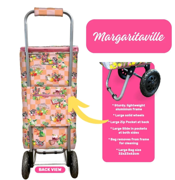 Insulated Shopping Cart - Marg Margaritaville-2