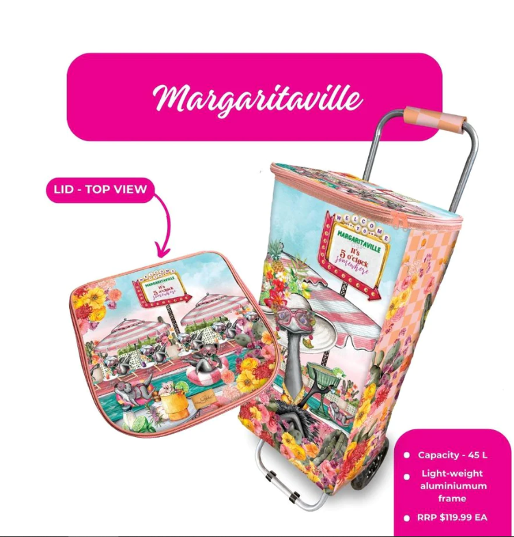 Insulated Shopping Cart - Marg Margaritaville