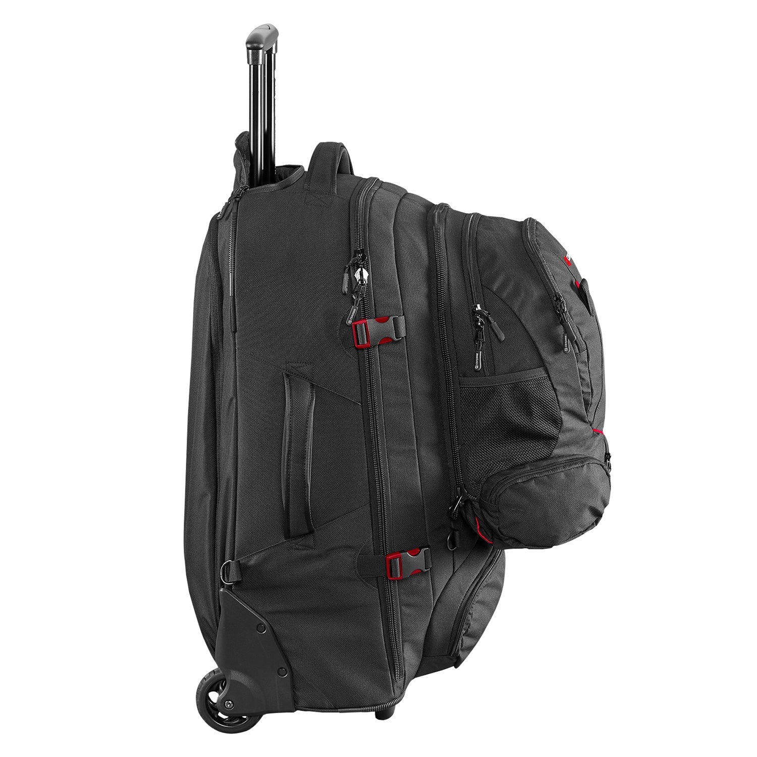 Caribee - Skymaster III 80L Wheeled Travel Backpack - Black-7