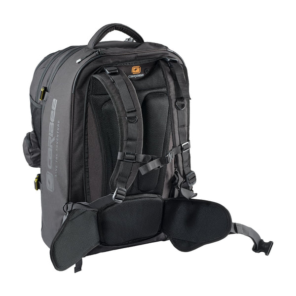 Caribee - Sky Master IV 80Lt Wheeled Backpack - Black