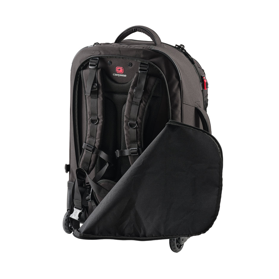 Caribee - Skymaster 70lt III Backpack on wheels - Black-10