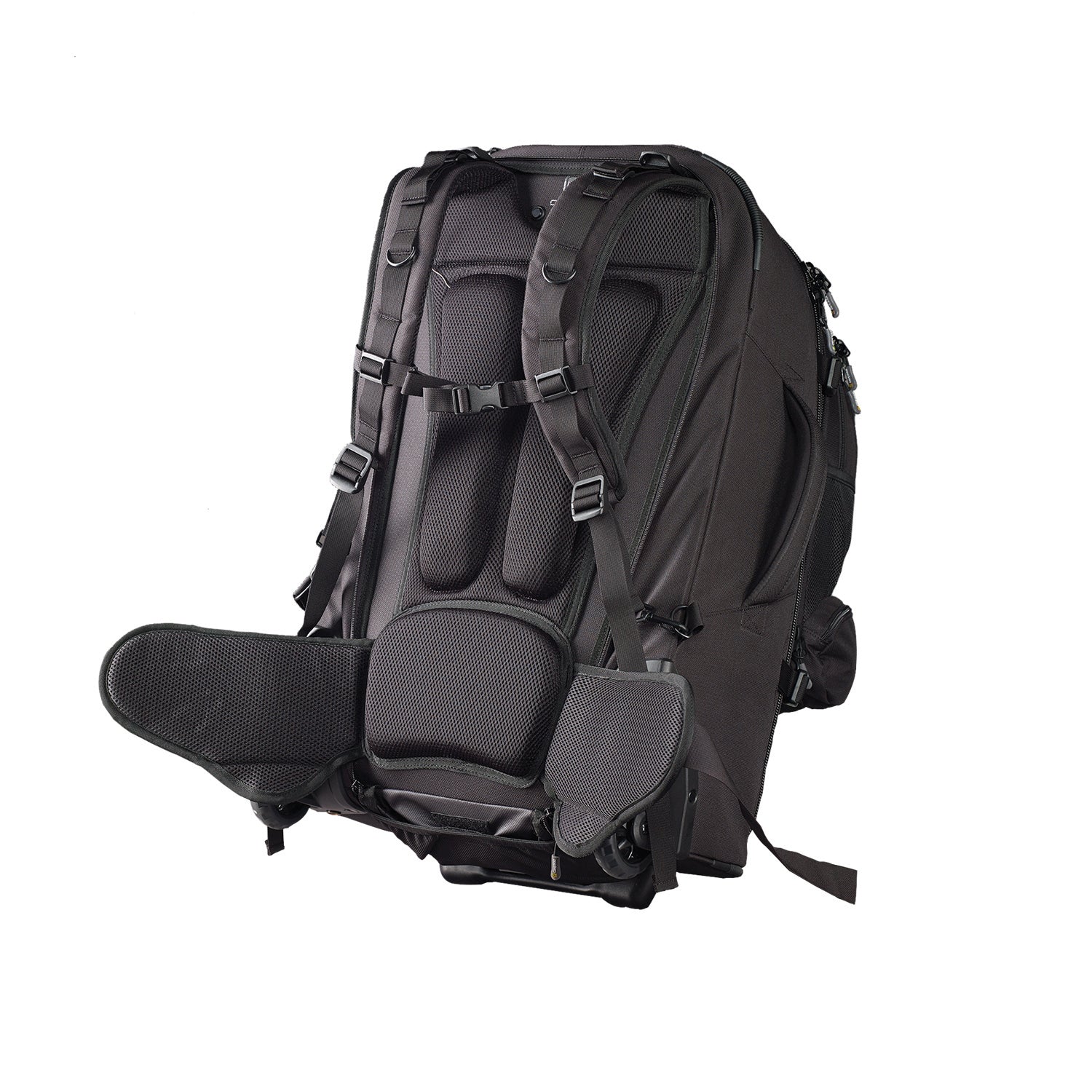 Caribee - Skymaster III 80L Wheeled Travel Backpack - Black-5