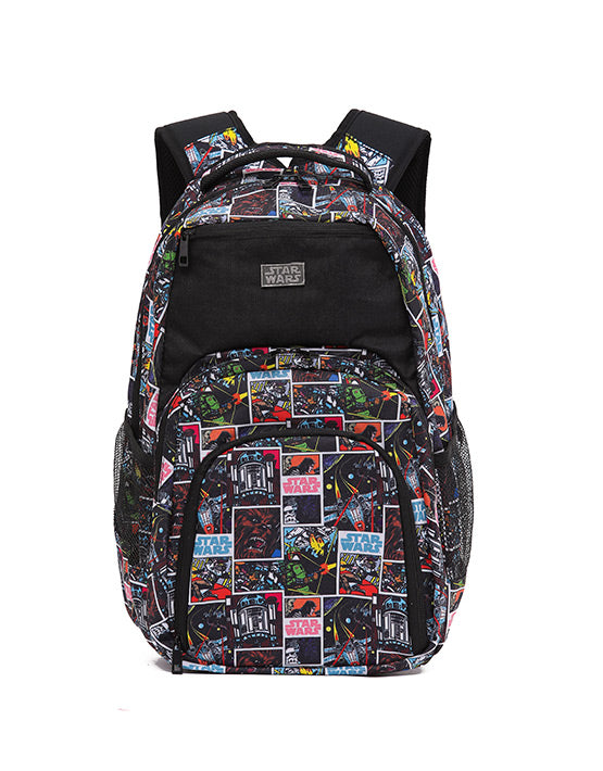 Star Wars SW023 Adult/Teen Backpack - Black - 0