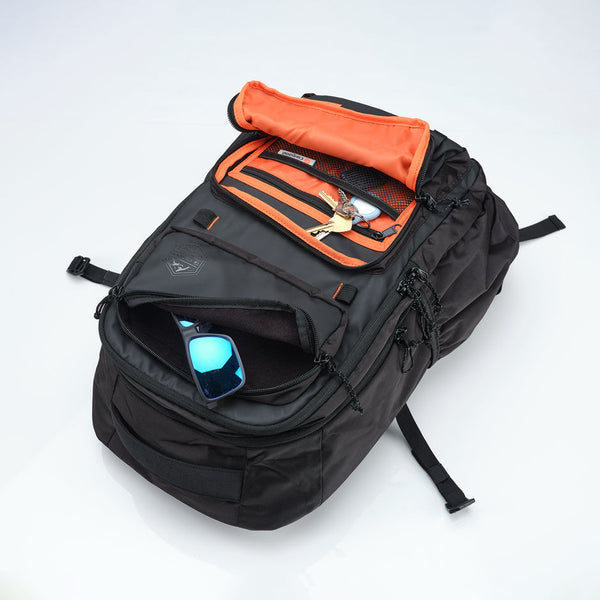 Caribee - 6464 Storm 38lt Overnight Backpack - Black