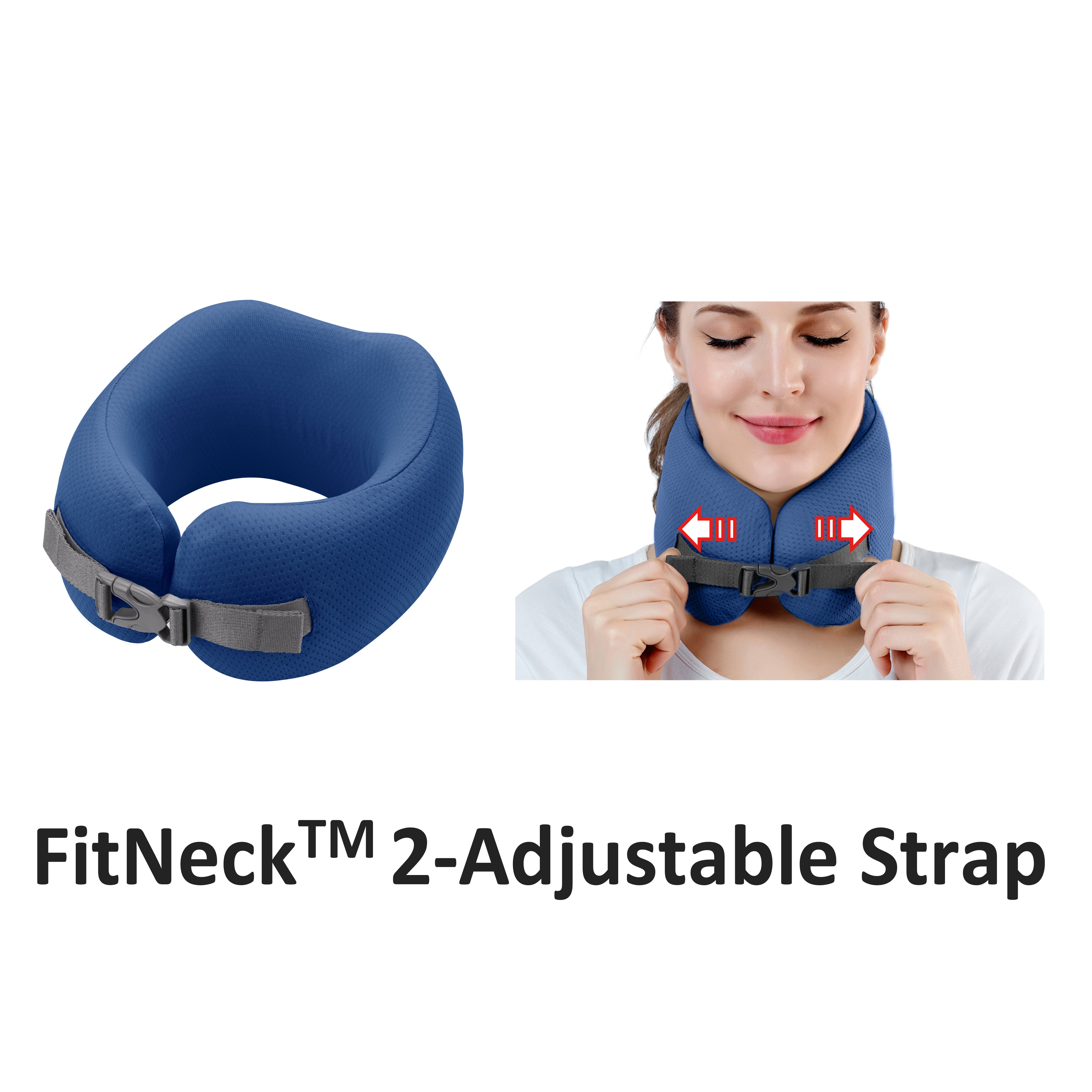 EasyNap - Pocket Pillow Chin Cupport Vital Small - True Blue