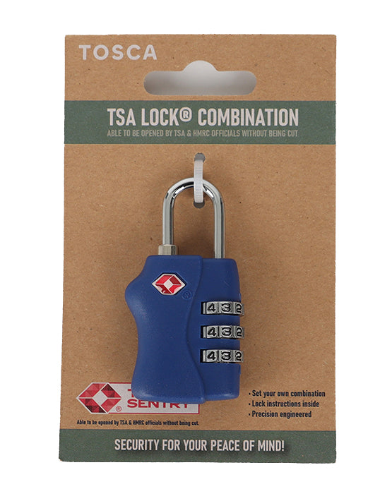 Tosca - TCA005 TSA Combo Lock - Blue