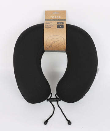 Tosca - TCA073 Memory Foam Neck Cushion - Black