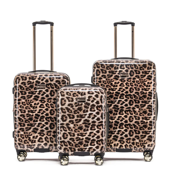 Tosca TCA111 Leopard Set of 3 (20in, 25in 29in)