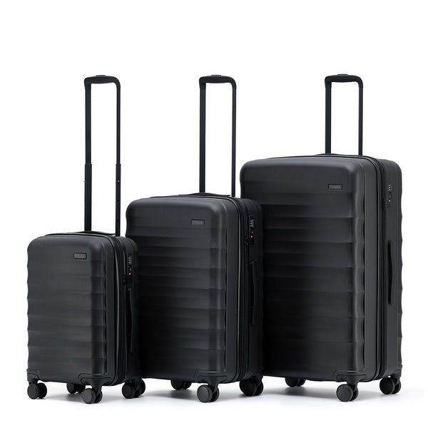 Tosca - Interstellar 2.0 Set of 3 Suitcases - Black