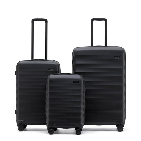 Tosca - Interstellar 2.0 Set of 3 Suitcases - Black