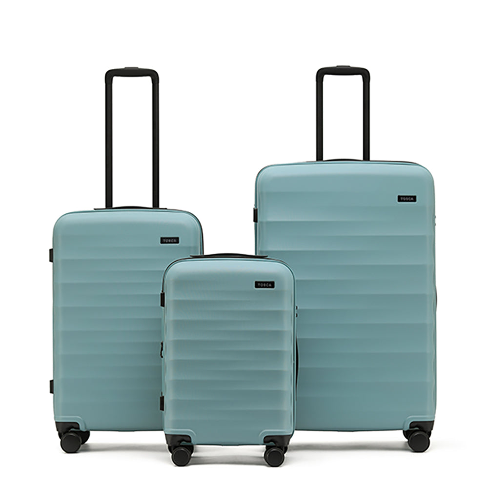 Tosca - Interstellar 2.0 Set of 3 suitcases - Ocean Blue - 0
