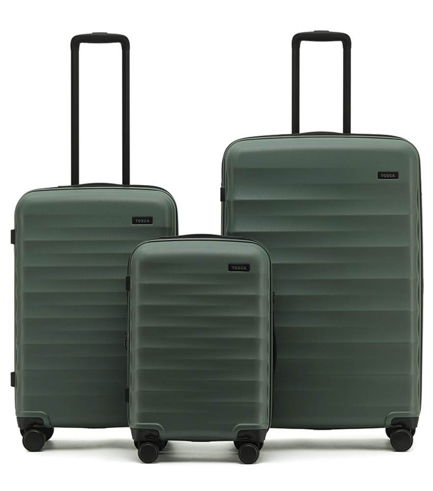 Tosca - Interstellar 2.0 Set of 3 Suitcases - Moss