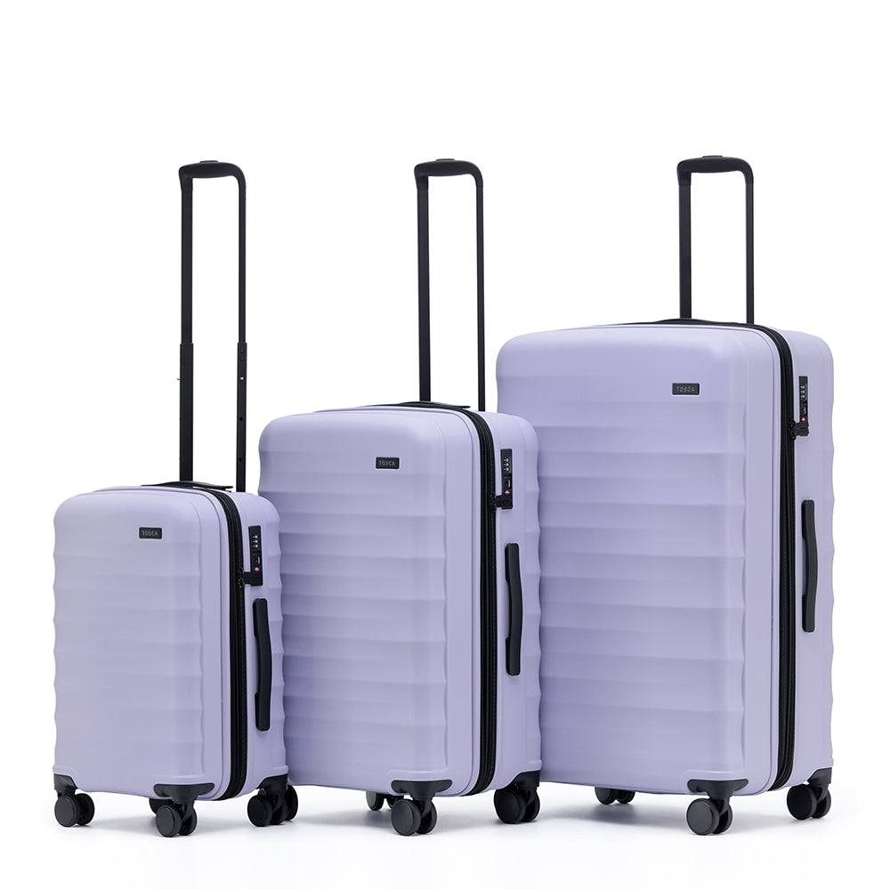 Tosca - Interstellar 2.0 Set of 3 suitcases - Lavendar