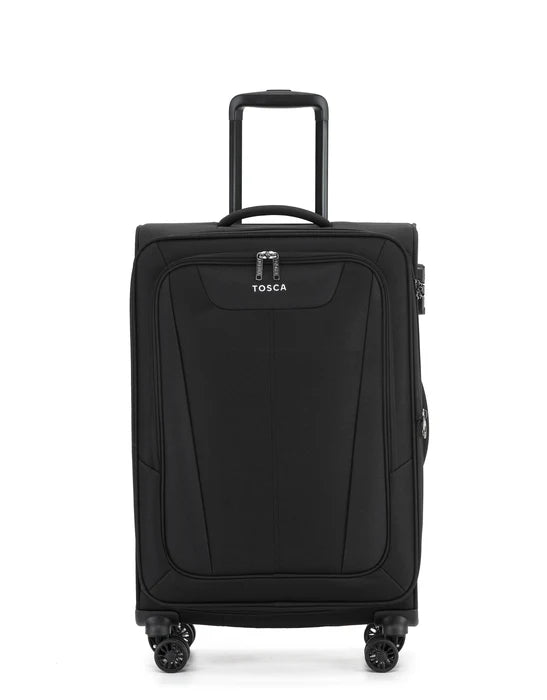 Tosca - TCA188 Altitude 55cm Carry On Spinner Suitcase - Black
