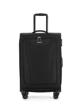 Tosca - TCA188 Altitude 55cm Carry On Spinner Suitcase - Black