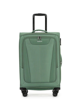 Tosca - TCA188 Altitude 66cm Medium Spinner Suitcase - Ivy Green