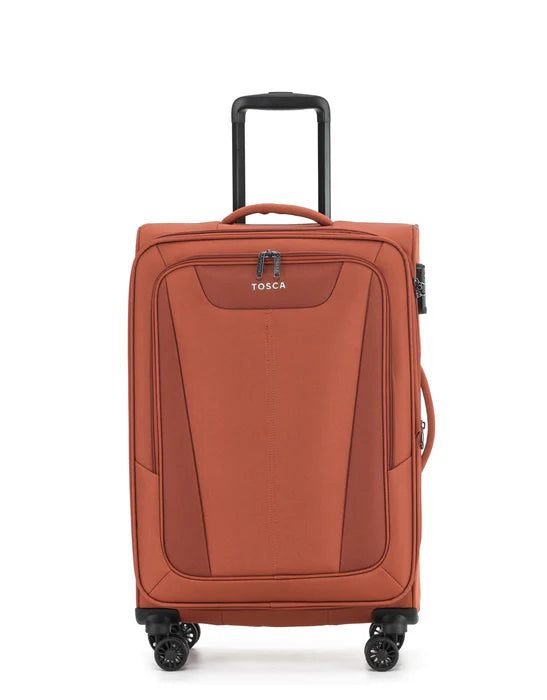Tosca - TCA188 Altitude 66cm Medium Spinner Suitcase - Rust-