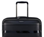Tosca - Comet 25in Medium 4 Wheel Hard Suitcase - Black