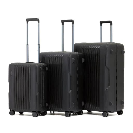 Tosca - Knox Framed Luggage - Set of 3 Black - 0