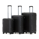 Tosca - Knox Framed Luggage - Set of 3 Black