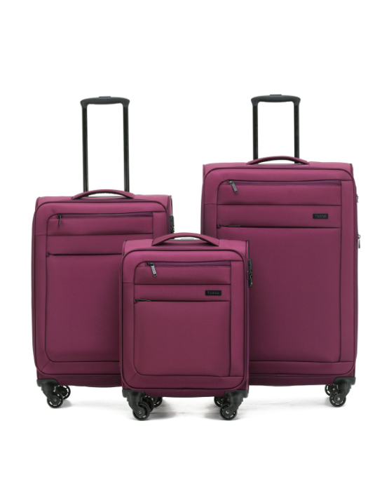 Tosca - SKY Runner SET of 3 Suitcases (L-M-S) - Velvet