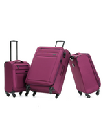 Tosca - SKY Runner SET of 3 Suitcases (L-M-S) - Velvet