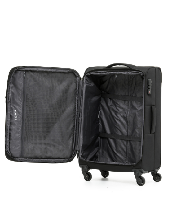 TOSCA - SKY-RUNNER 55CM Spinner softside - Black