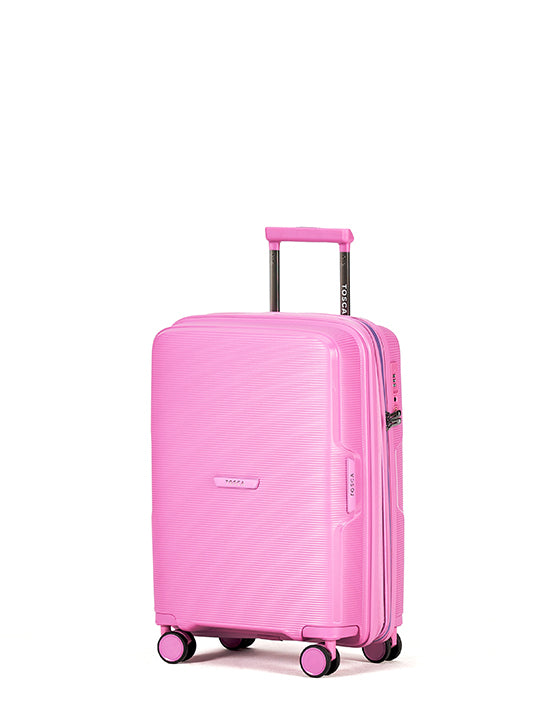 Tosca - TCA510 Bel-Air 20in Small Cabin Spinner hard suitcase - Pink/Purple