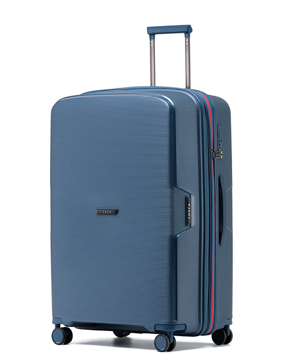 Tosca - TCA510 Bel-Air 29in Large Spinner hard suitcase - Blue/Red