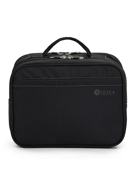 Tosca - TCA583 13in Deluxe Hanging Travel Organiser - Black
