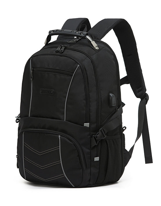 Tosca - TCA938 Deluxe Laptop Backpack - Black-1