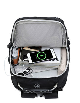 Tosca - TCA938 Deluxe Laptop Backpack - Black - 0
