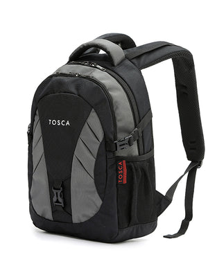 Tosca - TCA-941 20LT Deluxe Backpack - Black-Grey