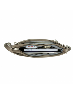 Tosca - TCA983 Anti Theft Side Bag- Taupe