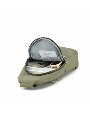 Tosca - TCA989 Anti Theft Sling Bag - Khaki