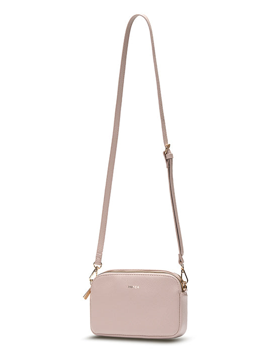 Tosca - TH050 Small Crossbody Handbag - Apricot