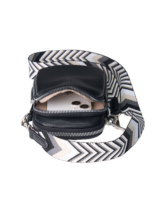 Tosca - TH054 Mini Utility Phone Bag - Black