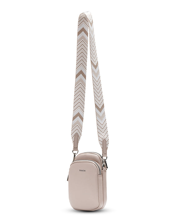Tosca - TH054 Mini Utility Phone Bag - Natural