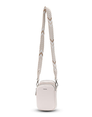 Tosca - TH054 Mini Utility Phone Bag - Ivory