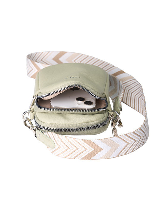 Tosca - TH054 Mini Utility Phone Bag - Lt Green