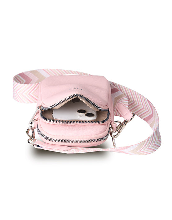 Tosca - TH054 Mini Utility Phone bag - Pink