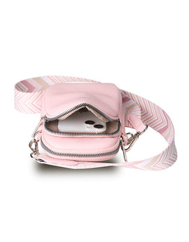 Tosca - TH054 Mini Utility Phone bag - Pink - 0