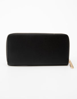 TOSCA - TH057 PU WALLET - Black - 0