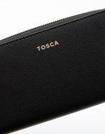 TOSCA - TH057 PU WALLET - Black