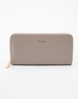 TOSCA - TH057 PU WALLET - Stone