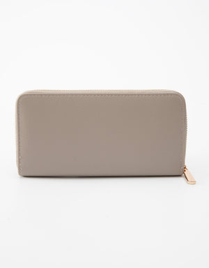 Tosca - TH057 Pu Wallet - Stone