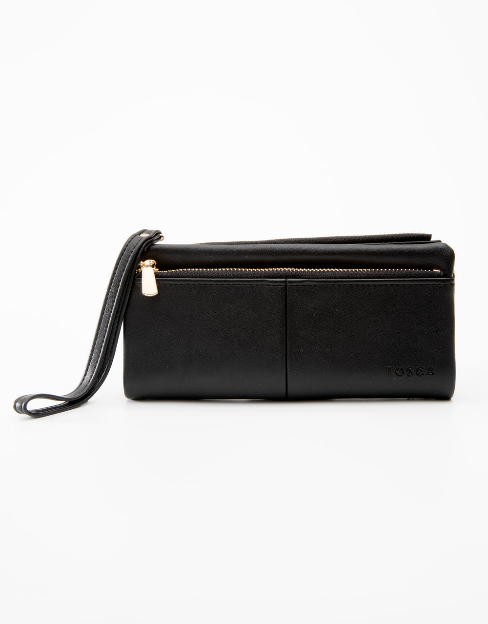 Tosca - TH058 Pu Wallet - Black