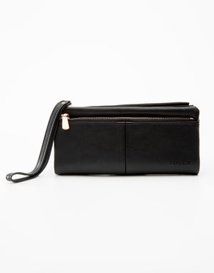 Tosca - TH058 Pu Wallet - Black