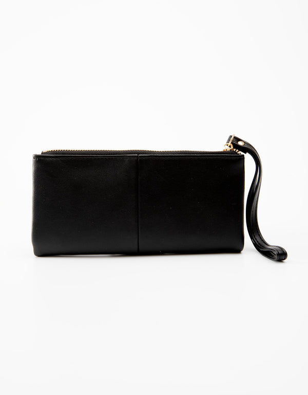 Tosca - TH058 Pu Wallet - Black