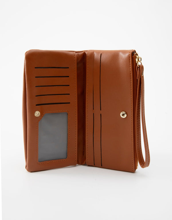 Tosca - TH058 Pu Wallet - Pumpkin